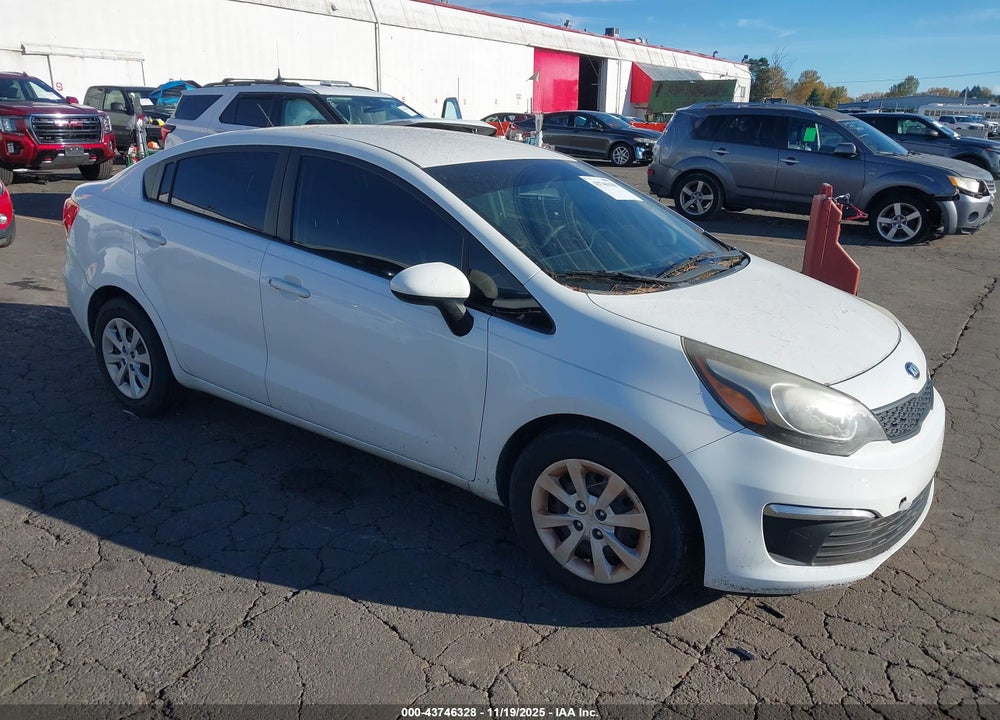 2016 KIA RIO LX VIN: KNADM4A34G6646748