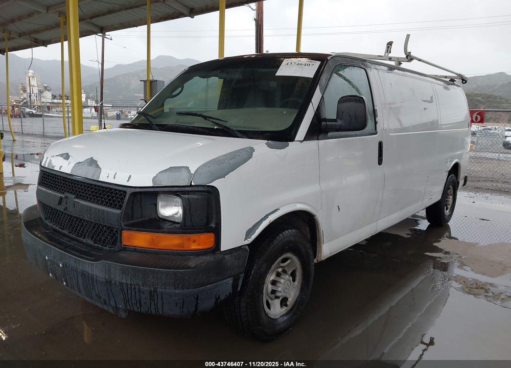 2007 CHEVROLET EXPRESS WORK VAN VIN: 1GCHG39U971198684