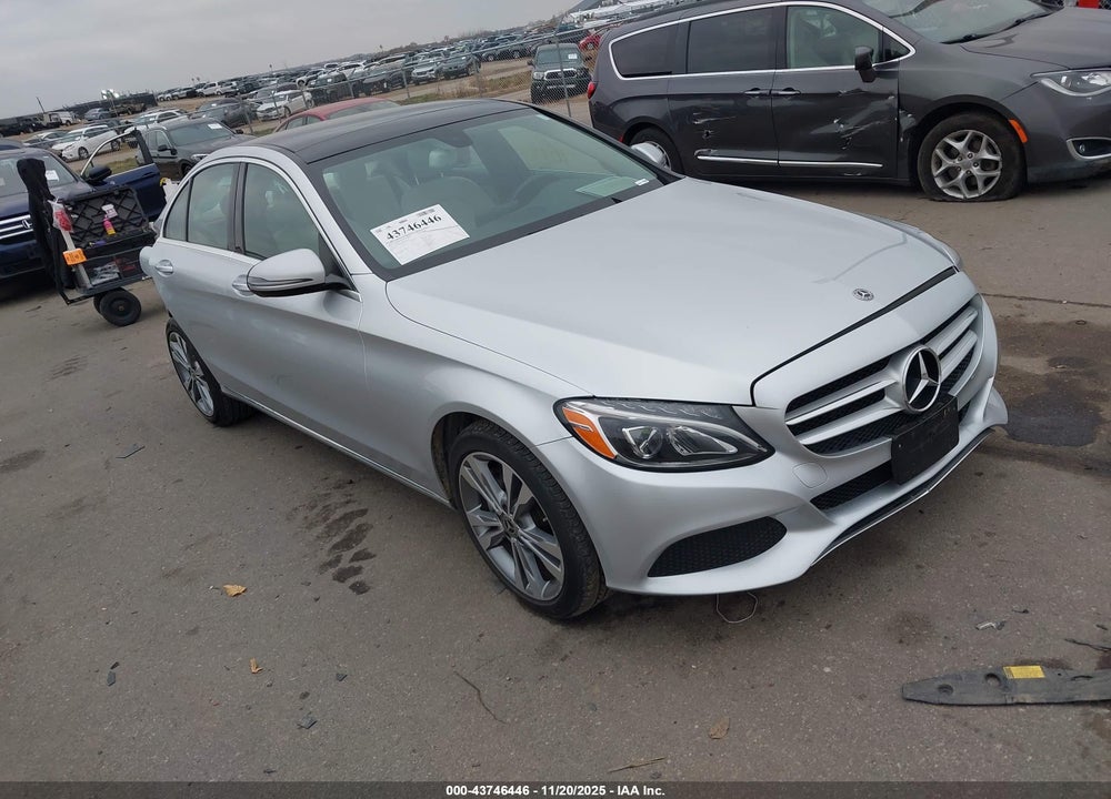2018 MERCEDES-BENZ C 300 4MATIC VIN: 55SWF4KB0JU238916