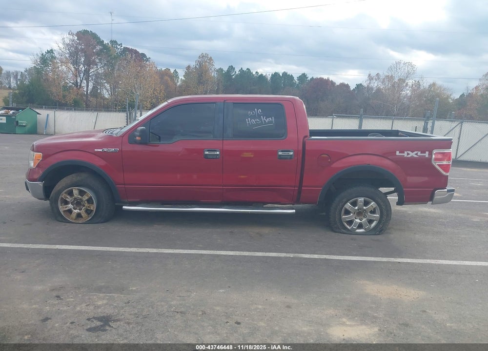 2013 FORD F-150 XLT VIN: 1FTFW1EF4DKD21478