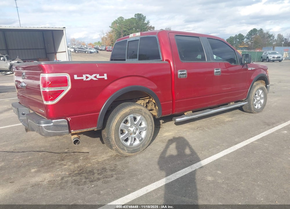 2013 FORD F-150 XLT VIN: 1FTFW1EF4DKD21478