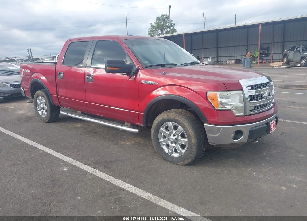 2013 FORD F-150 XLT VIN: 1FTFW1EF4DKD21478