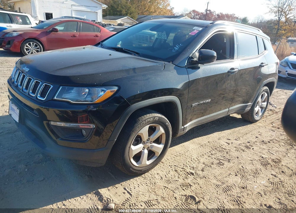 2018 JEEP COMPASS LATITUDE 4X4 VIN: 3C4NJDBB4JT259393