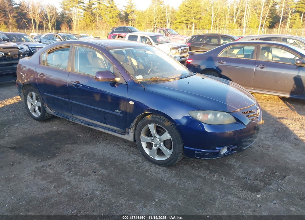 2004 MAZDA 3 S VIN: JM1BK323341188752