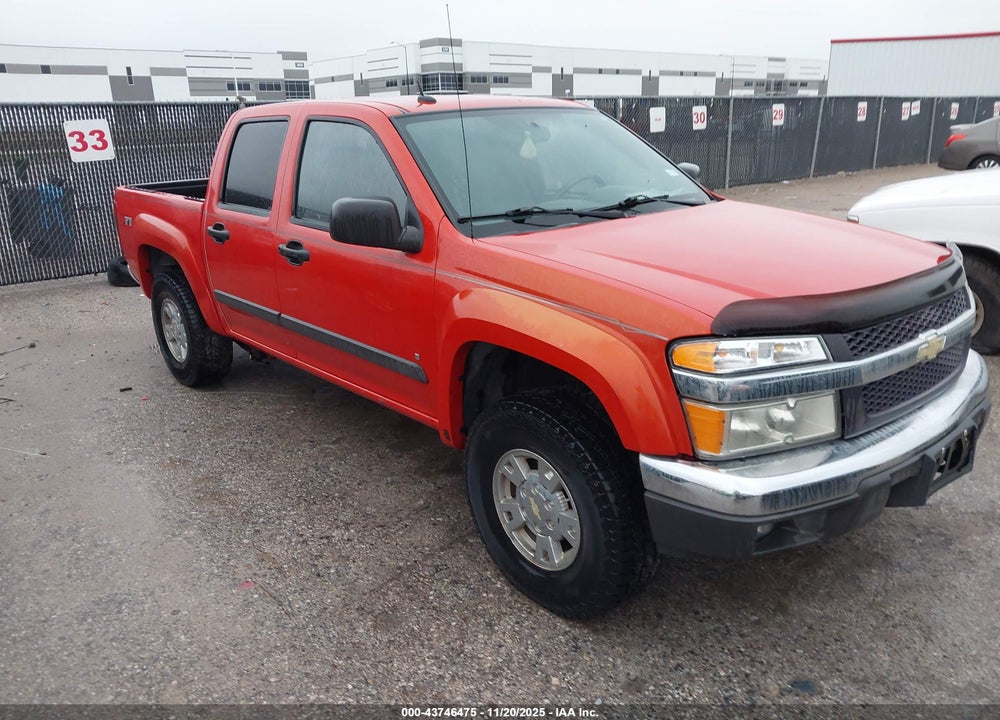 2008 CHEVROLET COLORADO LT VIN: 1GCDS43E988191537