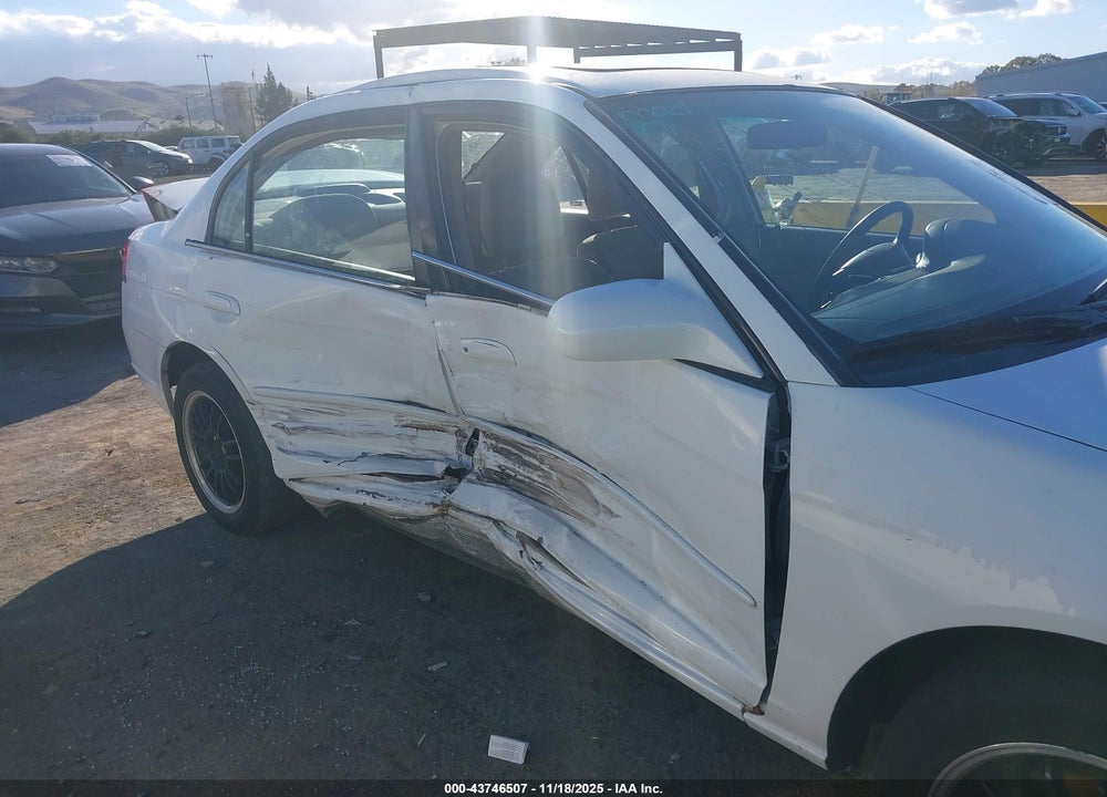 2001 HONDA CIVIC EX VIN: 2HGES25731H586368