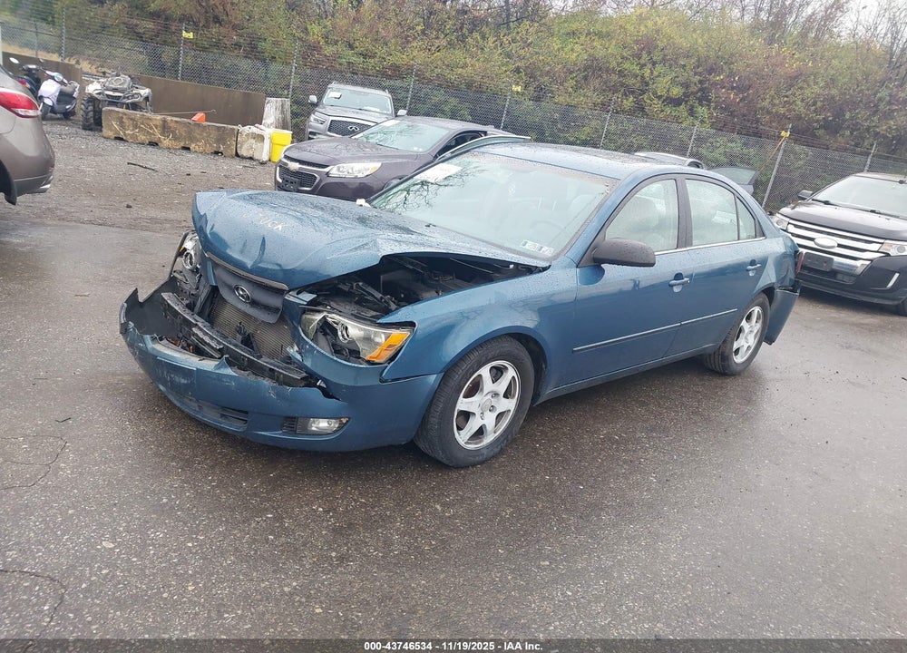 2006 HYUNDAI SONATA GLS V6/LX V6 VIN: 5NPEU46F06H070252