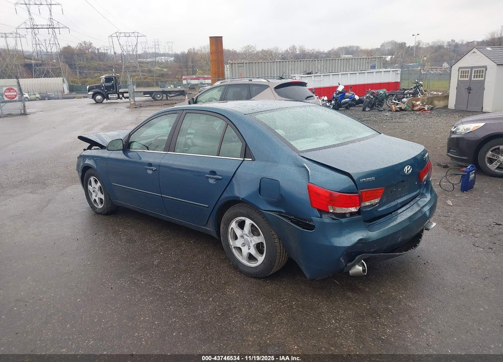 2006 HYUNDAI SONATA GLS V6/LX V6 VIN: 5NPEU46F06H070252