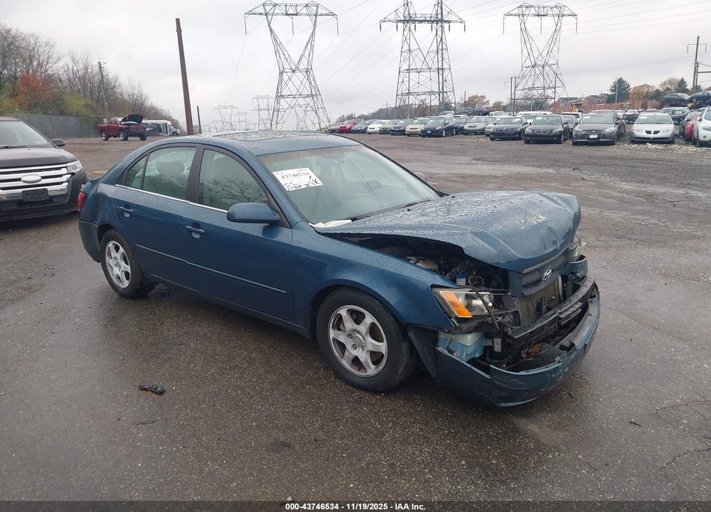 2006 HYUNDAI SONATA GLS V6/LX V6 VIN: 5NPEU46F06H070252