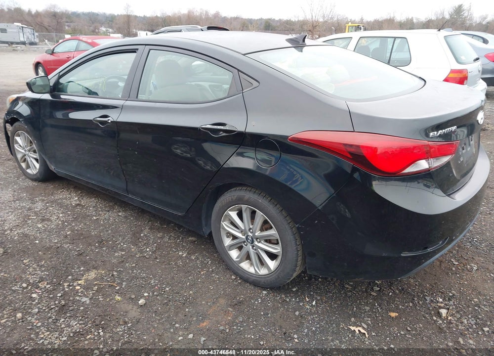 2014 HYUNDAI ELANTRA SE VIN: 5NPDH4AEXEH484829