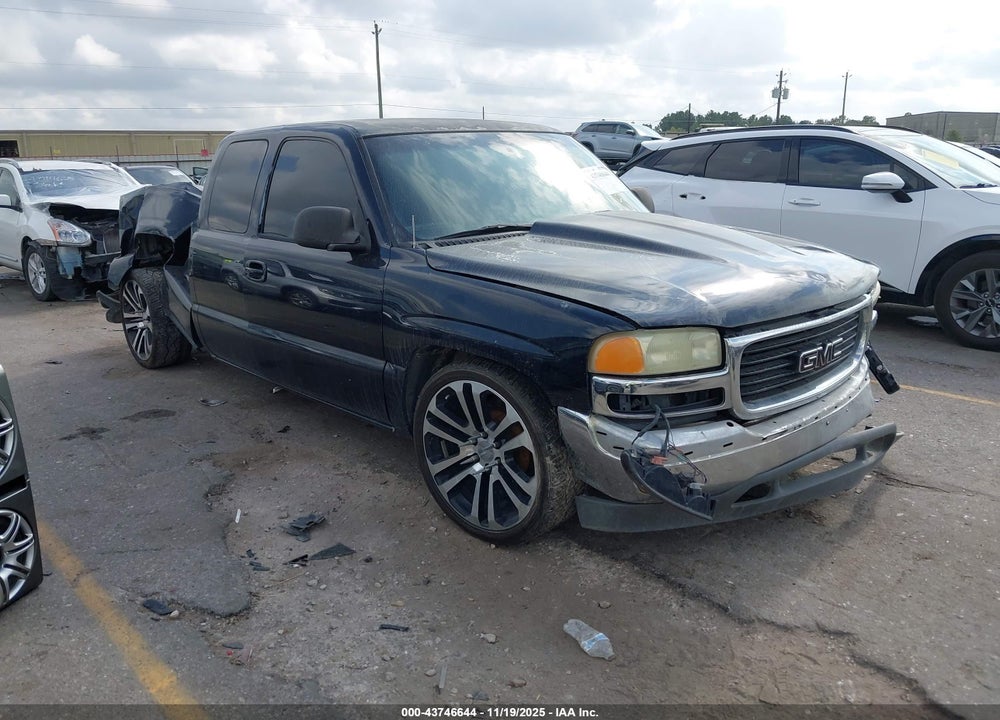 2001 GMC SIERRA 1500 SLE VIN: 2GTEC19T011253910