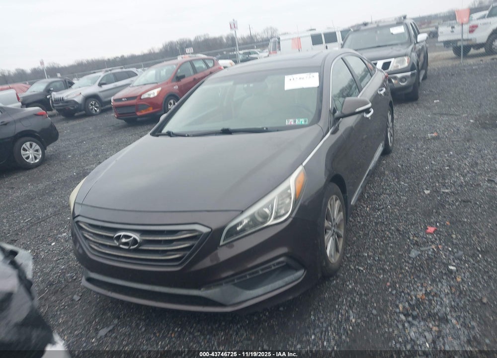 2017 HYUNDAI SONATA VIN: 5NPE34AFXHH466590