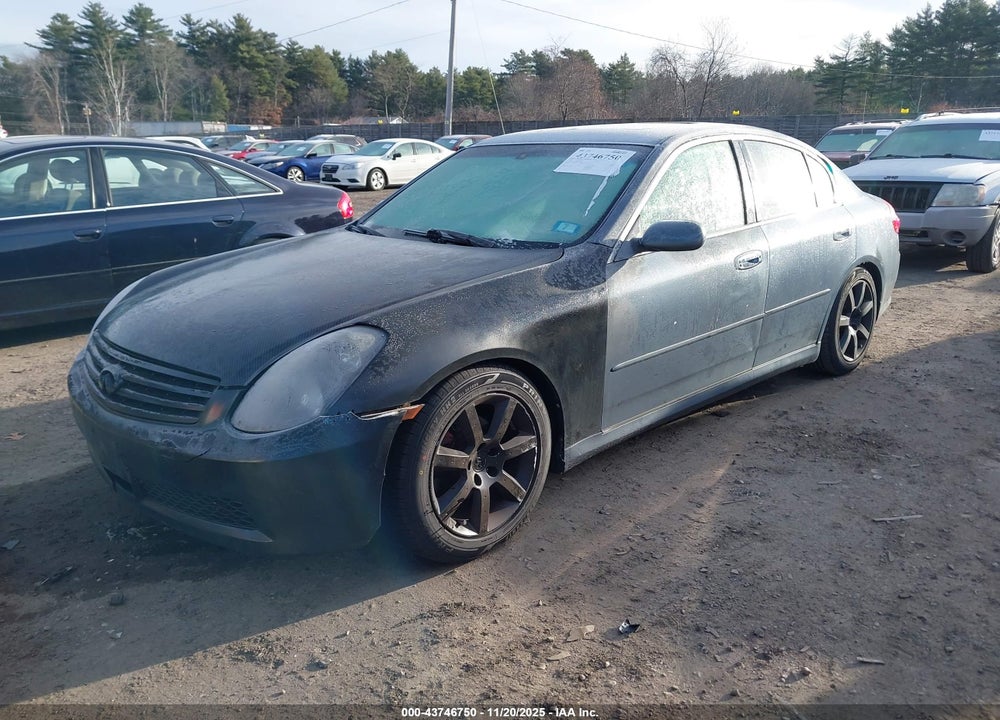 2005 INFINITI G35X VIN: JNKCV51F45M312366