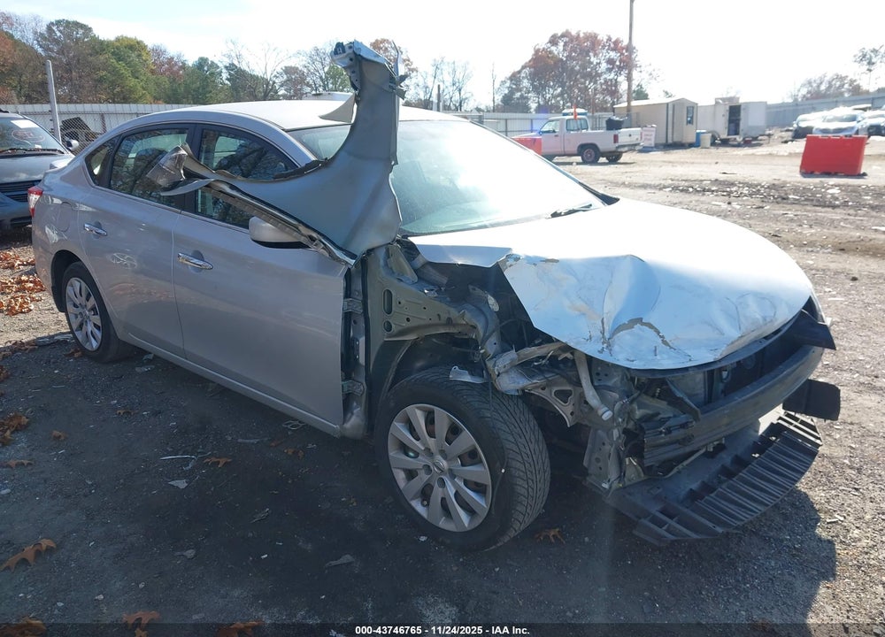 2014 NISSAN SENTRA S VIN: 3N1AB7AP5EL692918