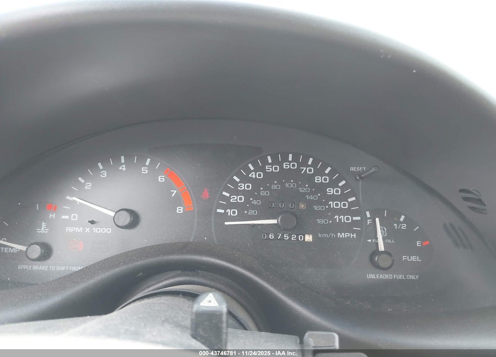 1997 OLDSMOBILE CUTLASS SUPREME SERIES I VIN: 1G3WH52M1VF345820