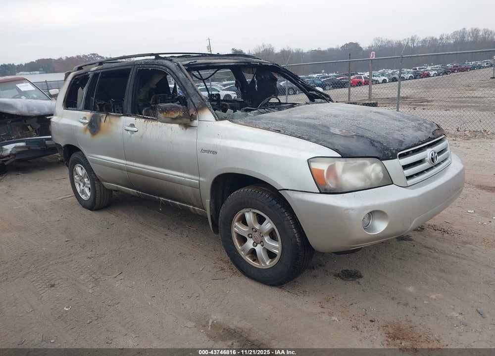 2006 TOYOTA HIGHLANDER LIMITED V6 VIN: JTEEP21A560144118