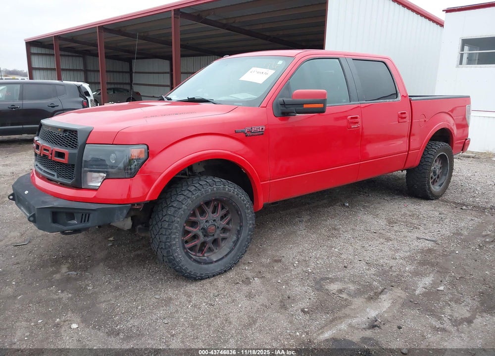 2013 FORD F-150 FX4 VIN: 1FTFW1ET1DFA53617