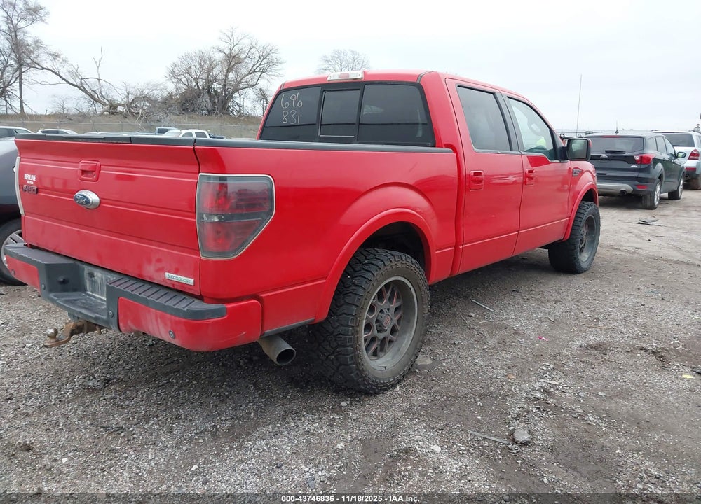 2013 FORD F-150 FX4 VIN: 1FTFW1ET1DFA53617
