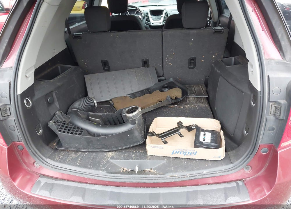 2012 CHEVROLET EQUINOX VIN: 2GNALDEK9C6375286