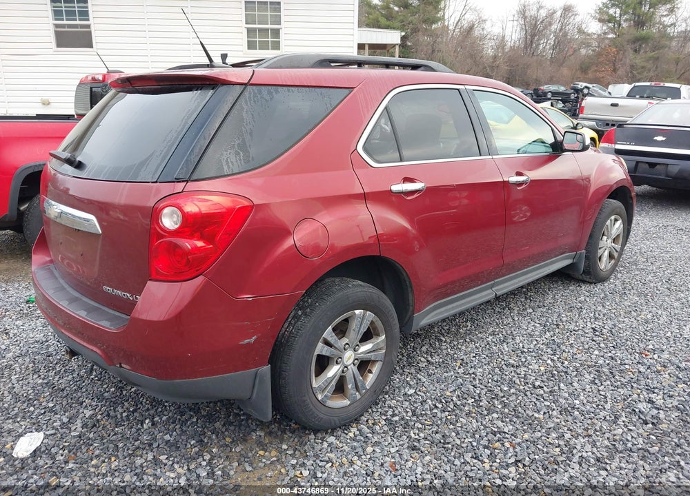 2012 CHEVROLET EQUINOX VIN: 2GNALDEK9C6375286