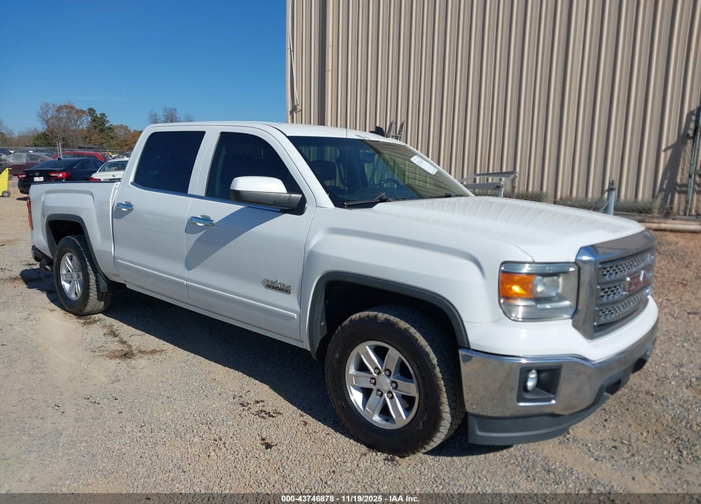 2015 GMC SIERRA 1500 SLE VIN: 3GTP1UEC8FG415609