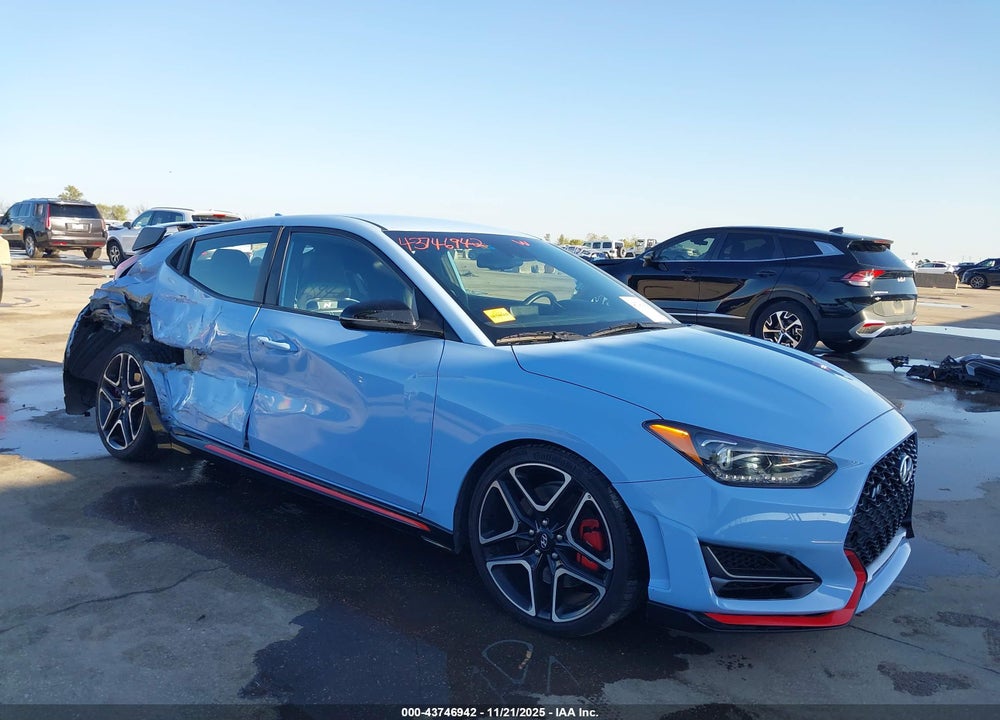2022 HYUNDAI VELOSTER N VIN: KMHT36AH9NU011425