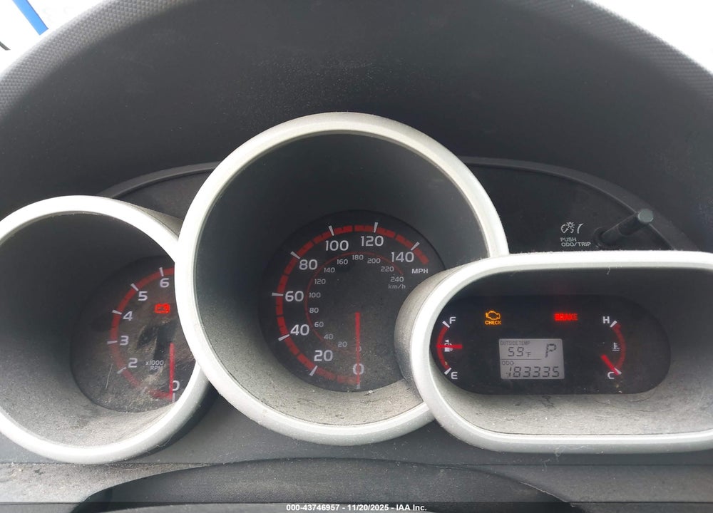 2009 PONTIAC VIBE VIN: 5Y2SM67009Z444252