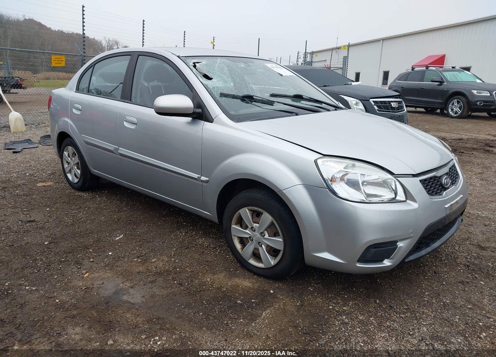 2010 KIA RIO LX VIN: KNADH4A34A6680099