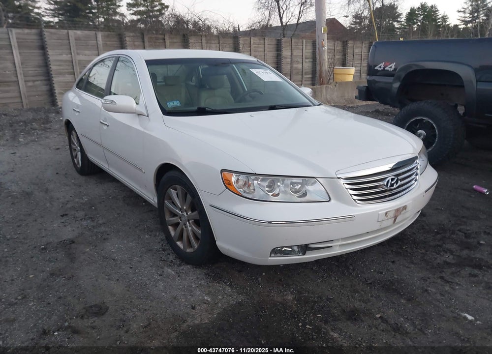2009 HYUNDAI AZERA LIMITED VIN: KMHFC46F89A372919