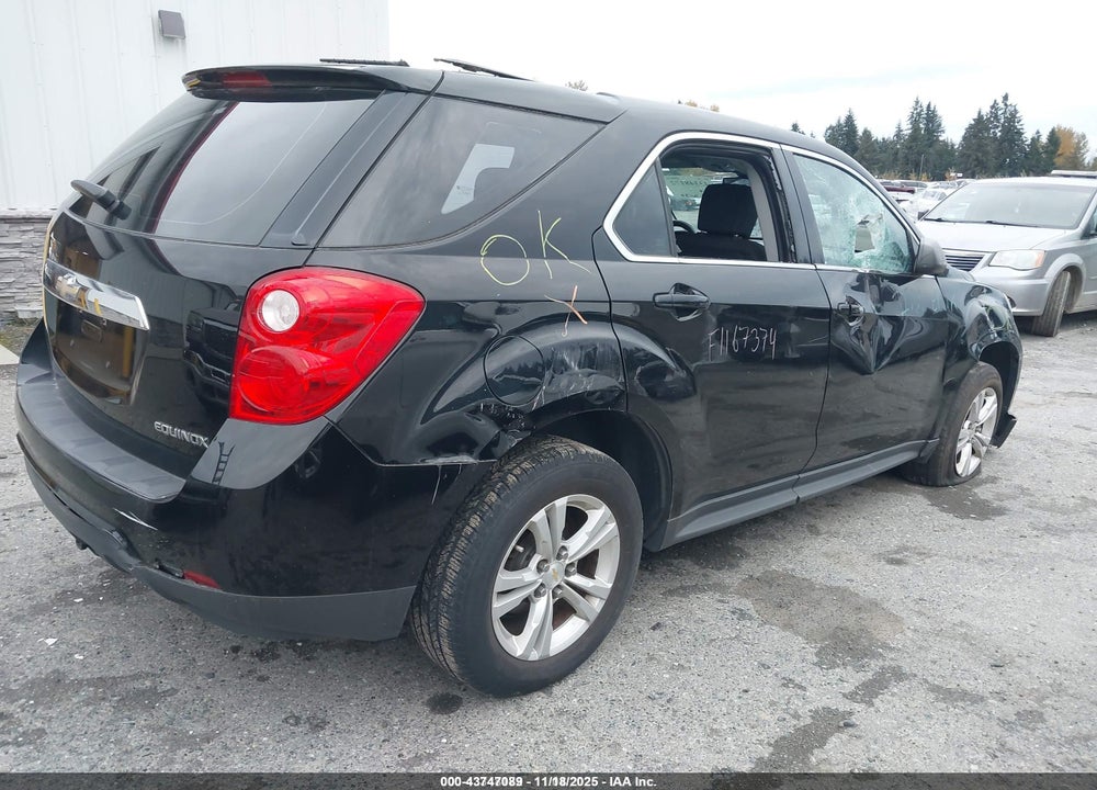 2015 CHEVROLET EQUINOX LS VIN: 2GNALAEK7F1167374