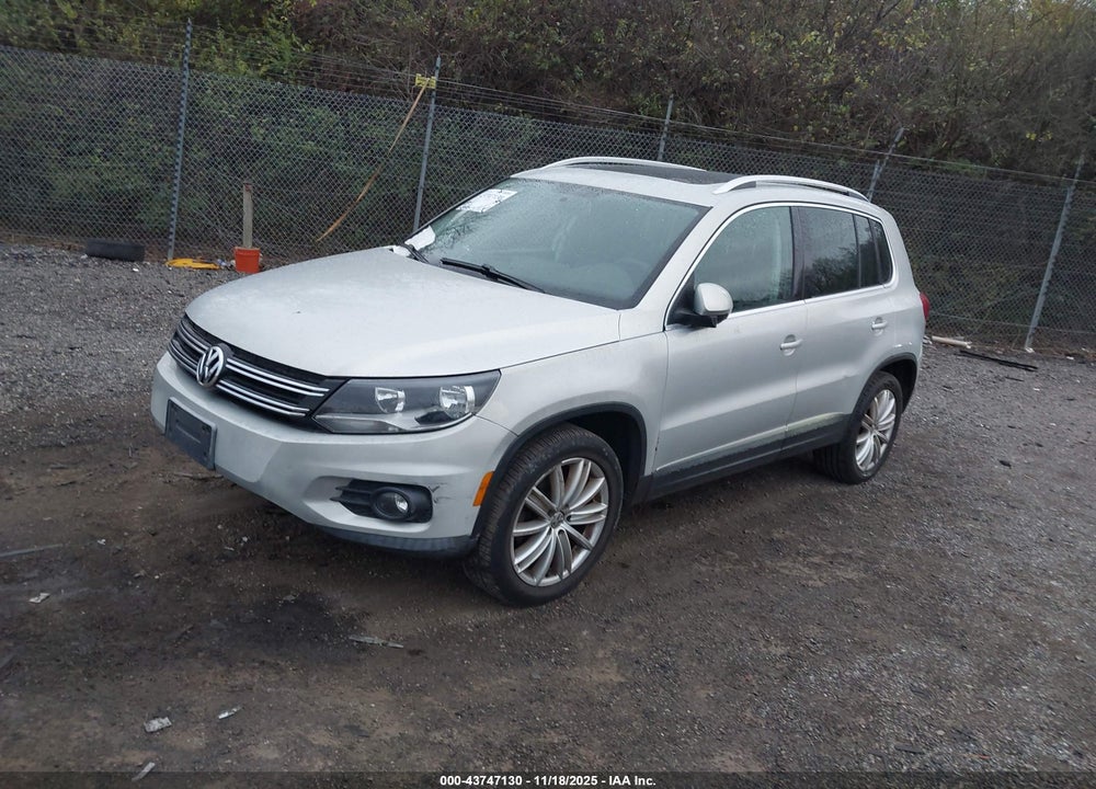 2012 VOLKSWAGEN TIGUAN SE VIN: WVGBV7AX9CW594194
