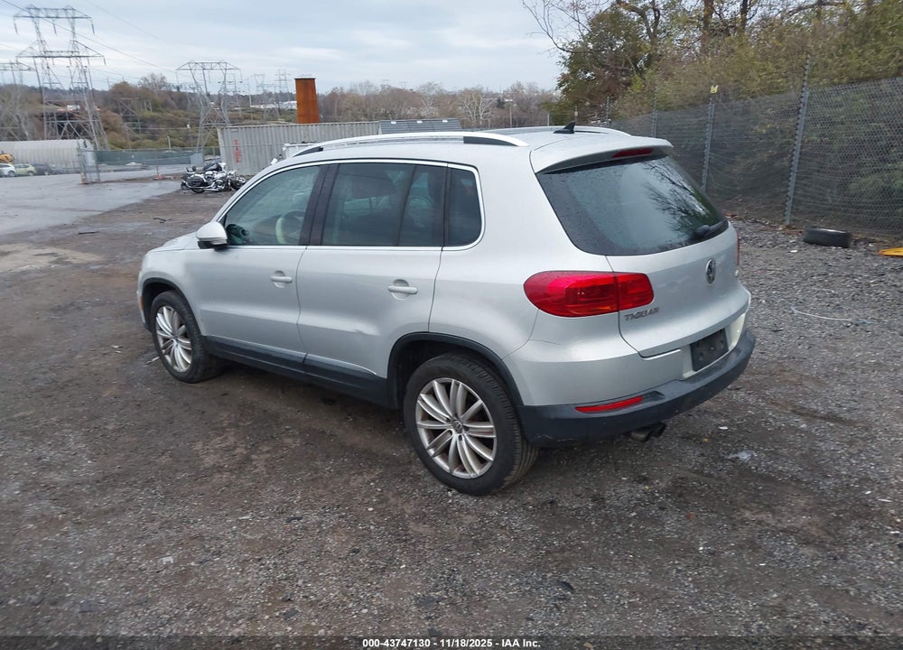 2012 VOLKSWAGEN TIGUAN SE VIN: WVGBV7AX9CW594194