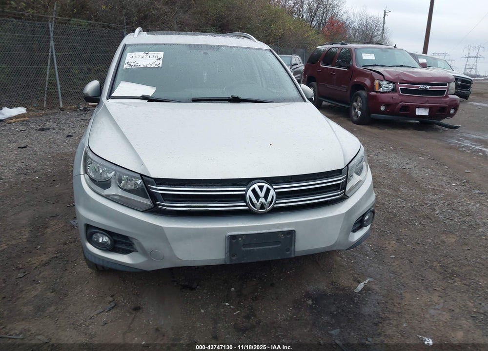 2012 VOLKSWAGEN TIGUAN SE VIN: WVGBV7AX9CW594194