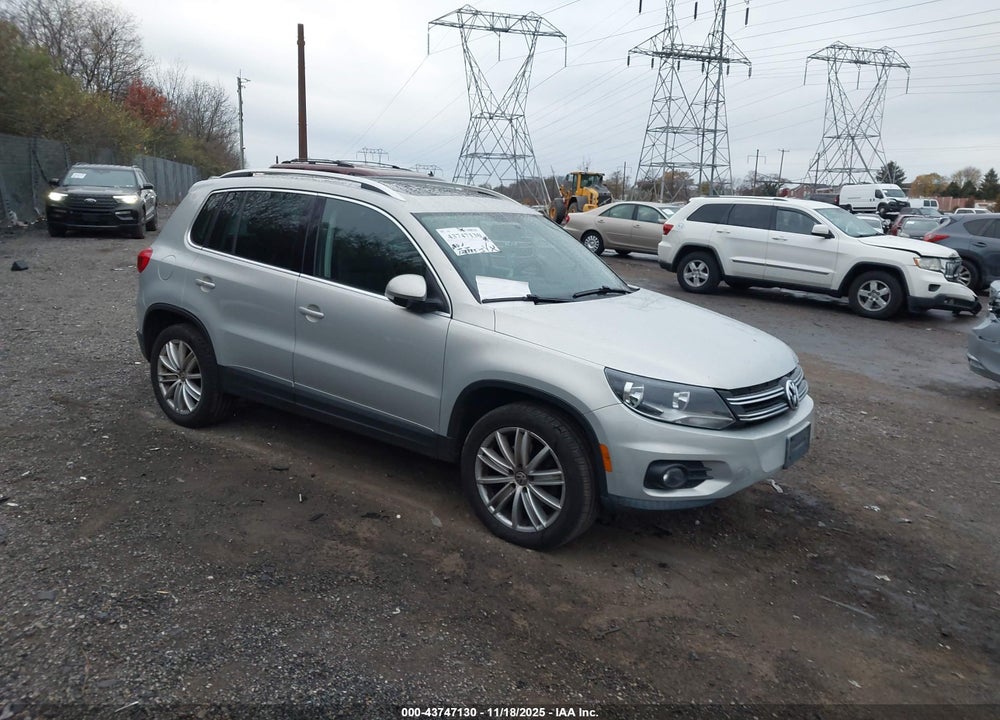 2012 VOLKSWAGEN TIGUAN SE VIN: WVGBV7AX9CW594194