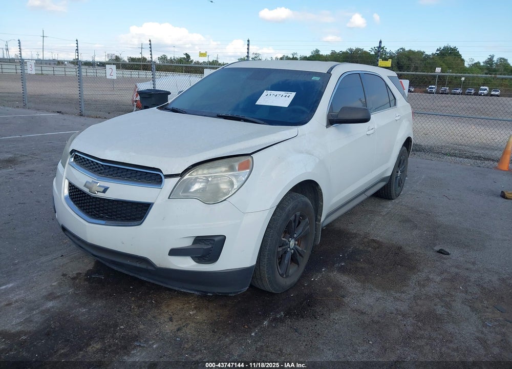 2013 CHEVROLET EQUINOX LS VIN: 2GNALBEK6D6323572