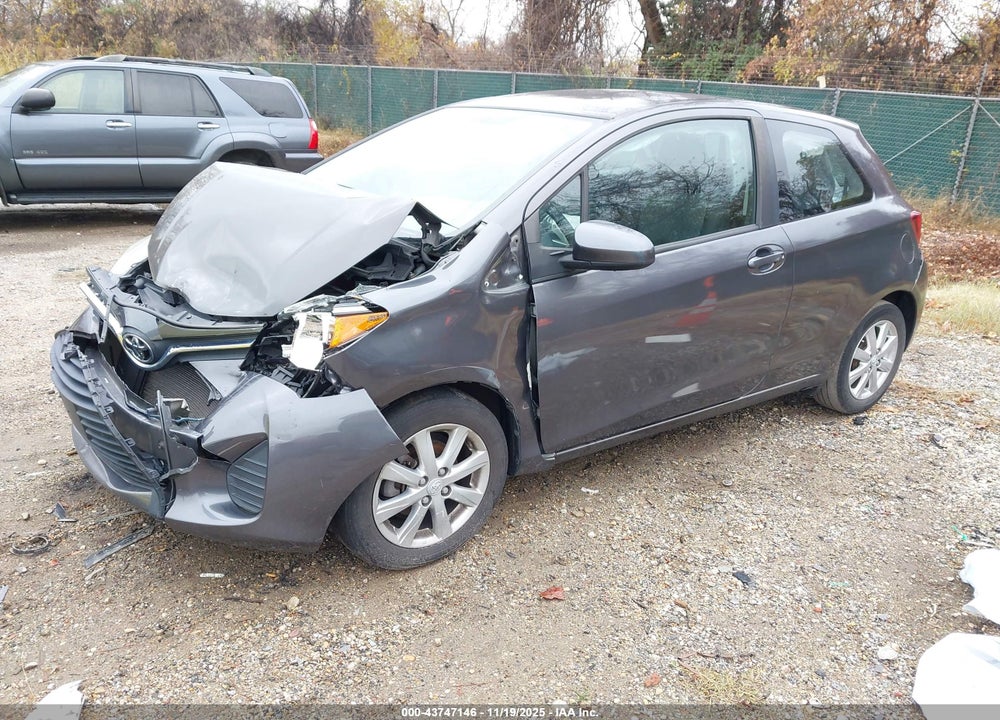 2016 TOYOTA YARIS LE VIN: VNKJTUD33GA057716