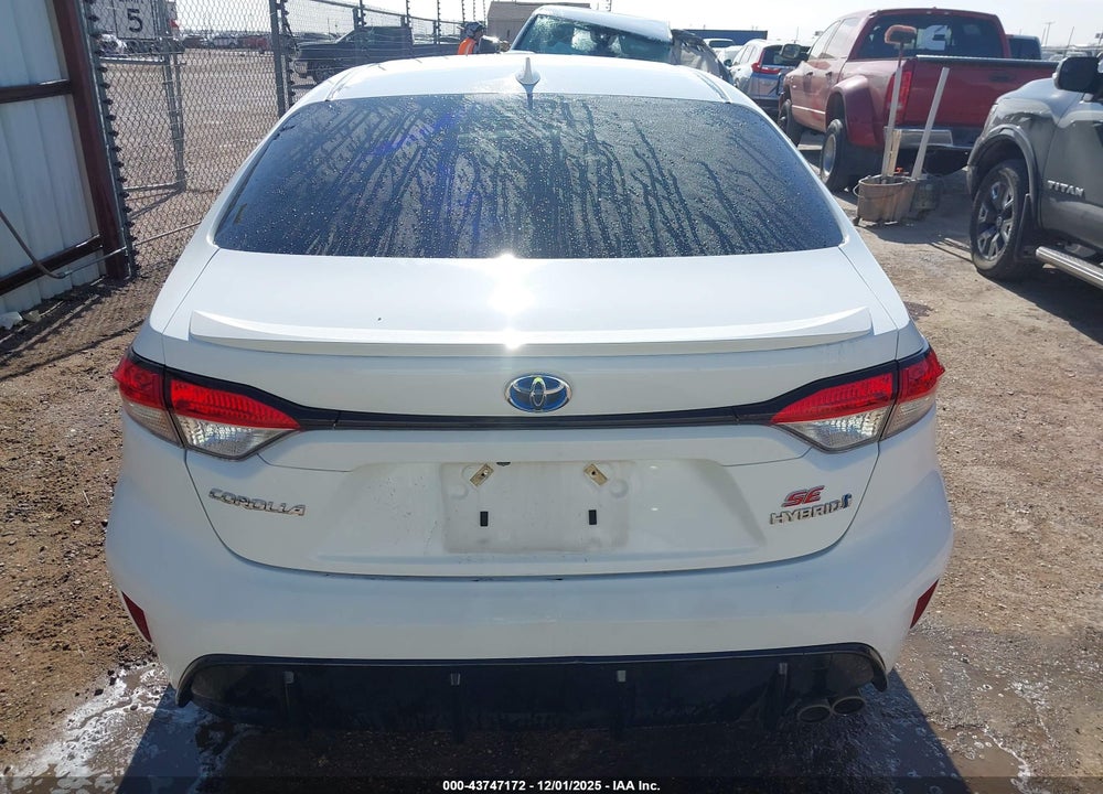 2023 TOYOTA COROLLA HYBRID SE INFRARED VIN: JTDBCMFE3P3016194