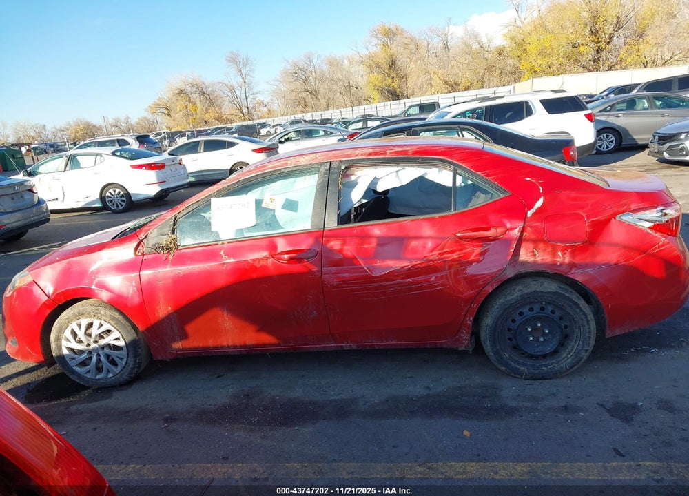 2017 TOYOTA COROLLA LE VIN: 5YFBURHE9HP670181