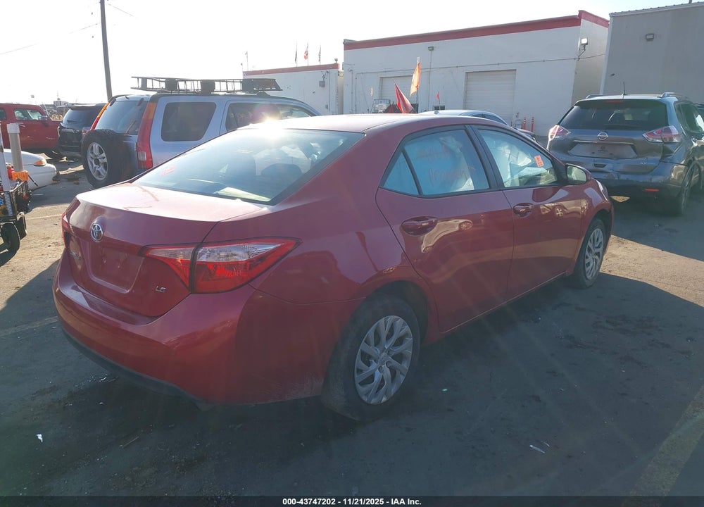 2017 TOYOTA COROLLA LE VIN: 5YFBURHE9HP670181