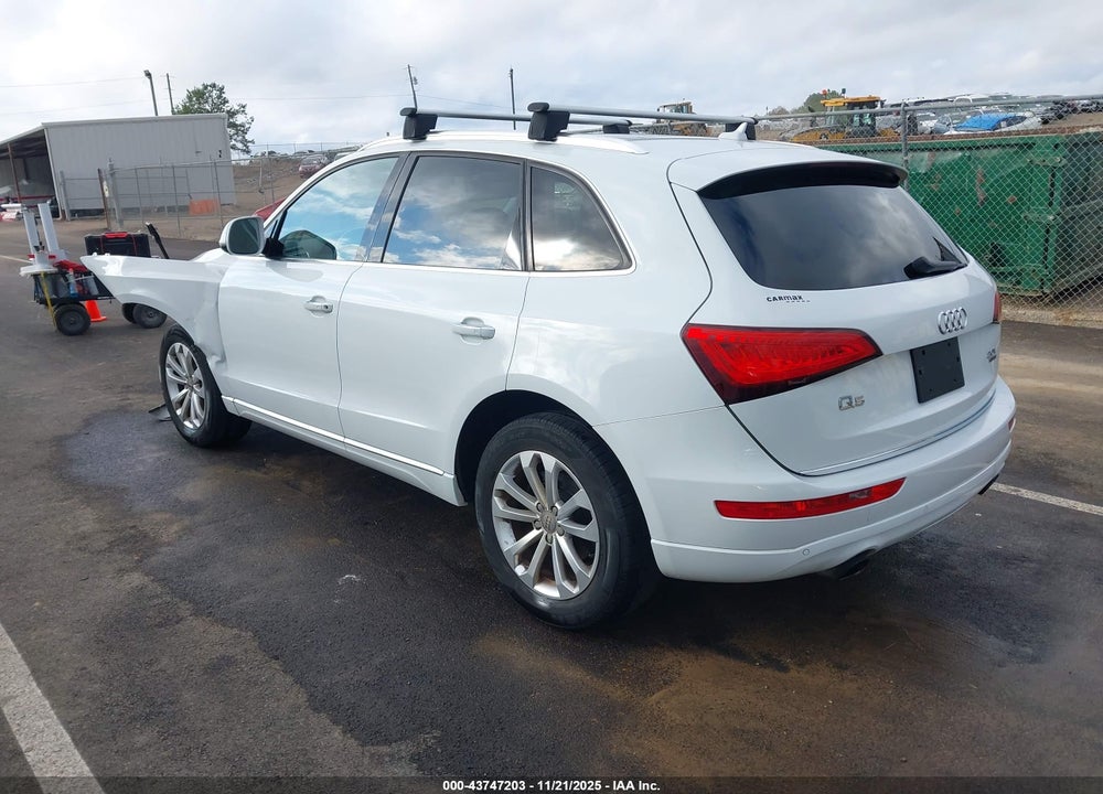 2015 AUDI Q5 2.0T PREMIUM VIN: WA1LFAFPXFA138776