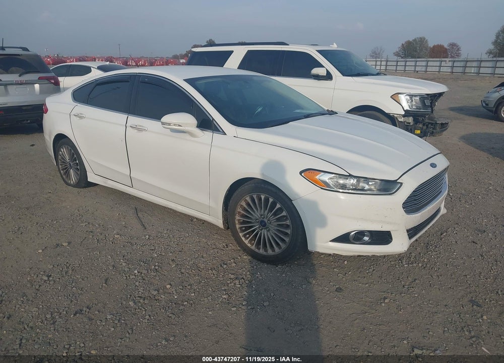 2013 FORD FUSION TITANIUM VIN: 3FA6P0K92DR311362