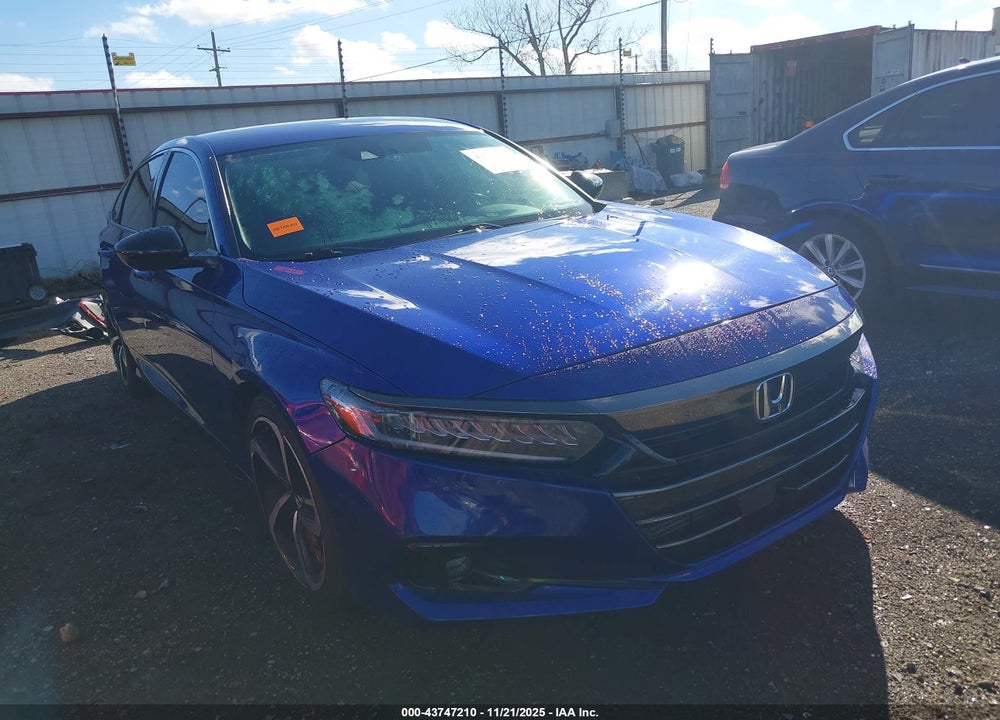 2021 HONDA ACCORD SPORT VIN: 1HGCV1F32MA049742