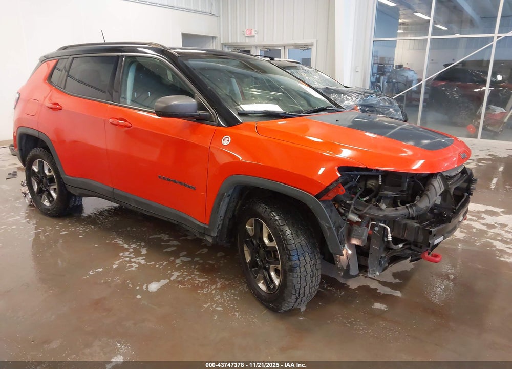 2018 JEEP COMPASS TRAILHAWK 4X4 VIN: 3C4NJDDB9JT270080