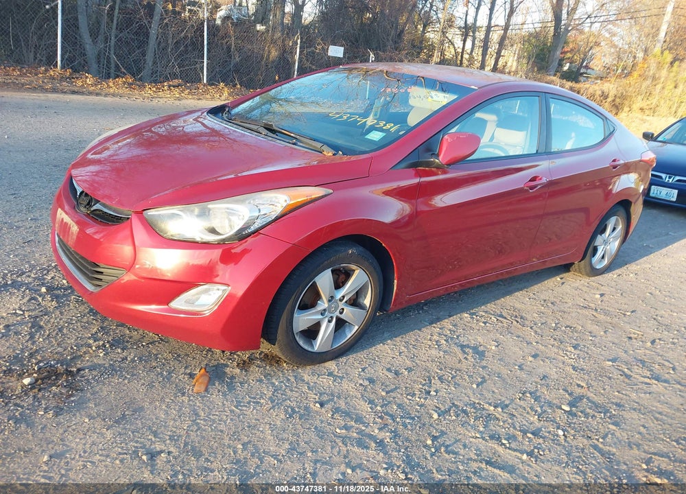 2012 HYUNDAI ELANTRA GLS (ULSAN PLANT) VIN: KMHDH4AE2CU297423