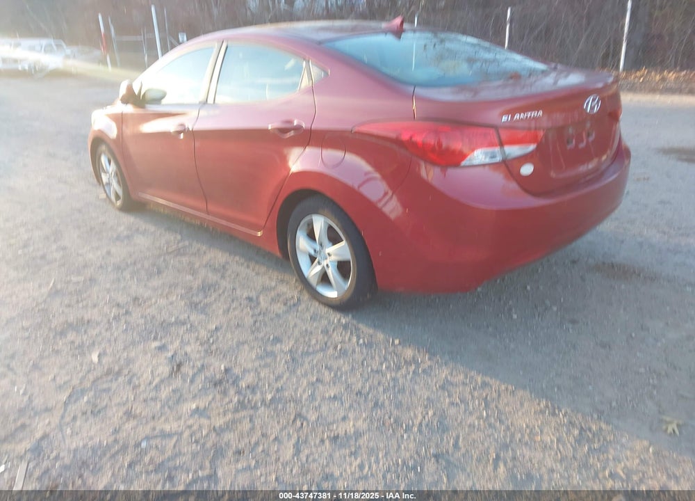 2012 HYUNDAI ELANTRA GLS (ULSAN PLANT) VIN: KMHDH4AE2CU297423
