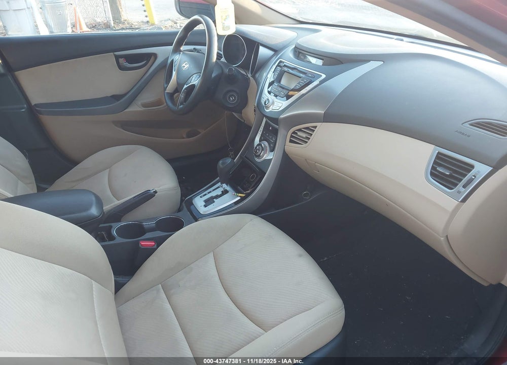 2012 HYUNDAI ELANTRA GLS (ULSAN PLANT) VIN: KMHDH4AE2CU297423