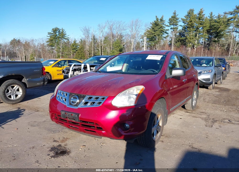 2012 NISSAN ROGUE S VIN: JN8AS5MV7CW413928