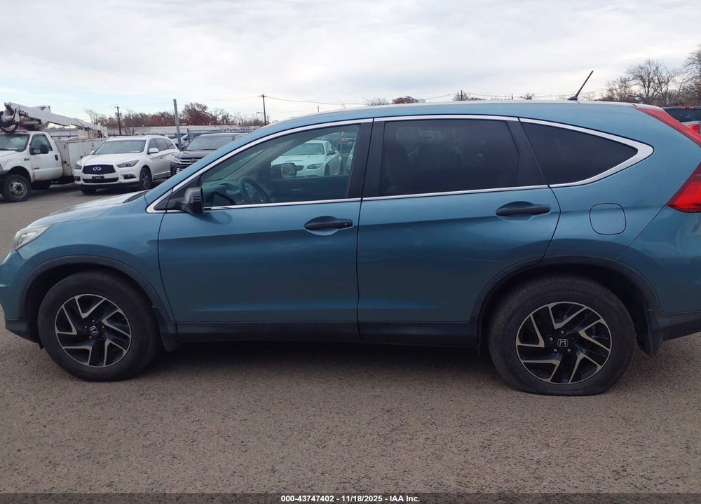 2016 HONDA CR-V SE VIN: 2HKRM4H40GH640815