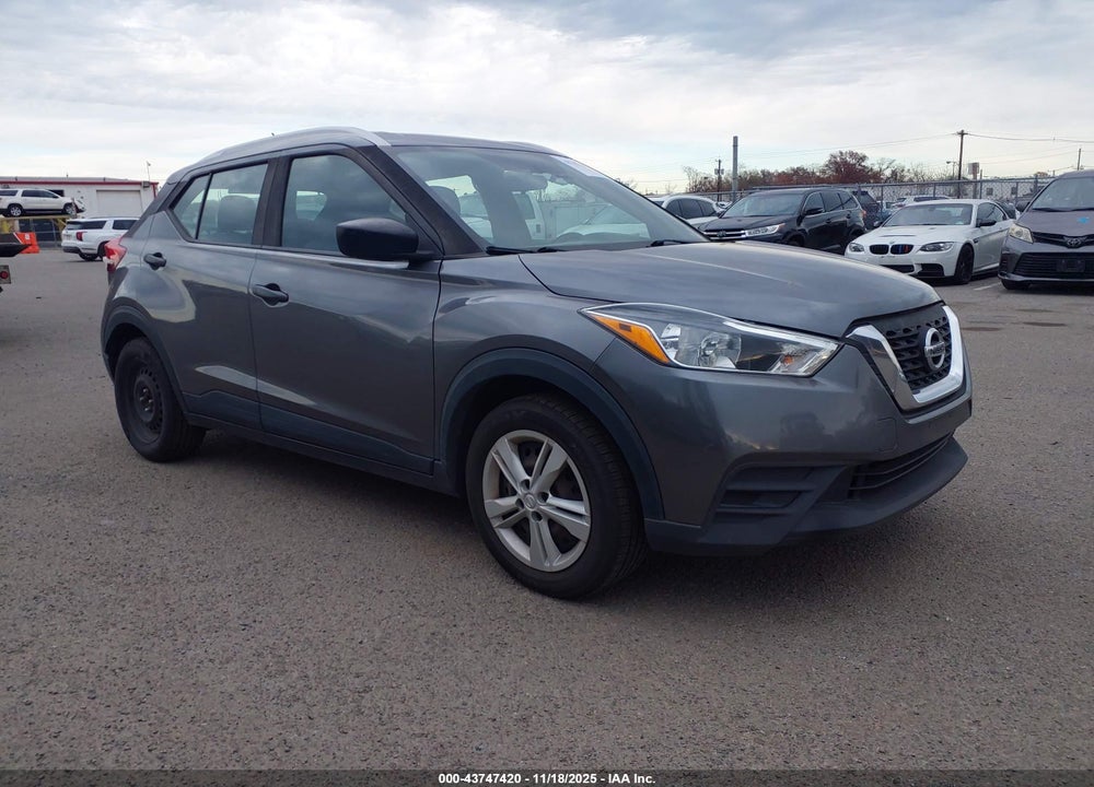 2019 NISSAN KICKS S VIN: 3N1CP5CU9KL496462