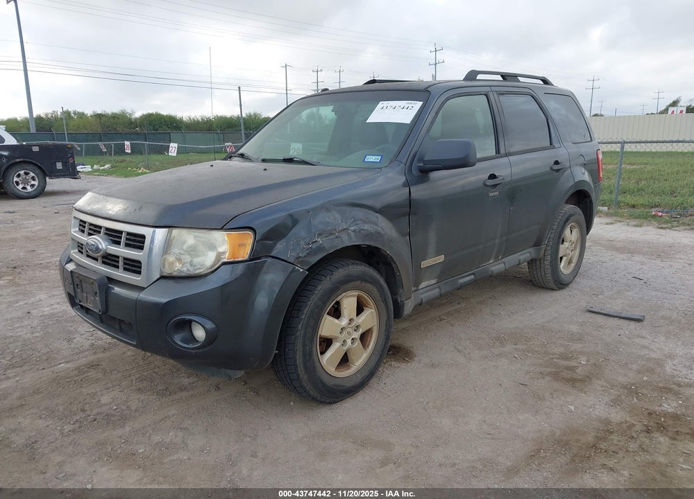2008 FORD ESCAPE XLT VIN: 1FMCU03Z78KB05352